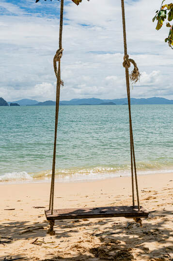 Schaukel am Strand von Koh Yao Yai